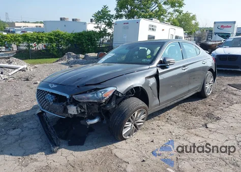2020 Genesis G70 2.0T Rwd из США, поврежденный, VIN KMTG34LAXLU055376